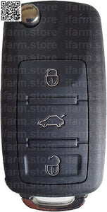 Volkswagen Touareg 2003+ Flip Remote 4 bottoni - IFARM - Innovative Thinking